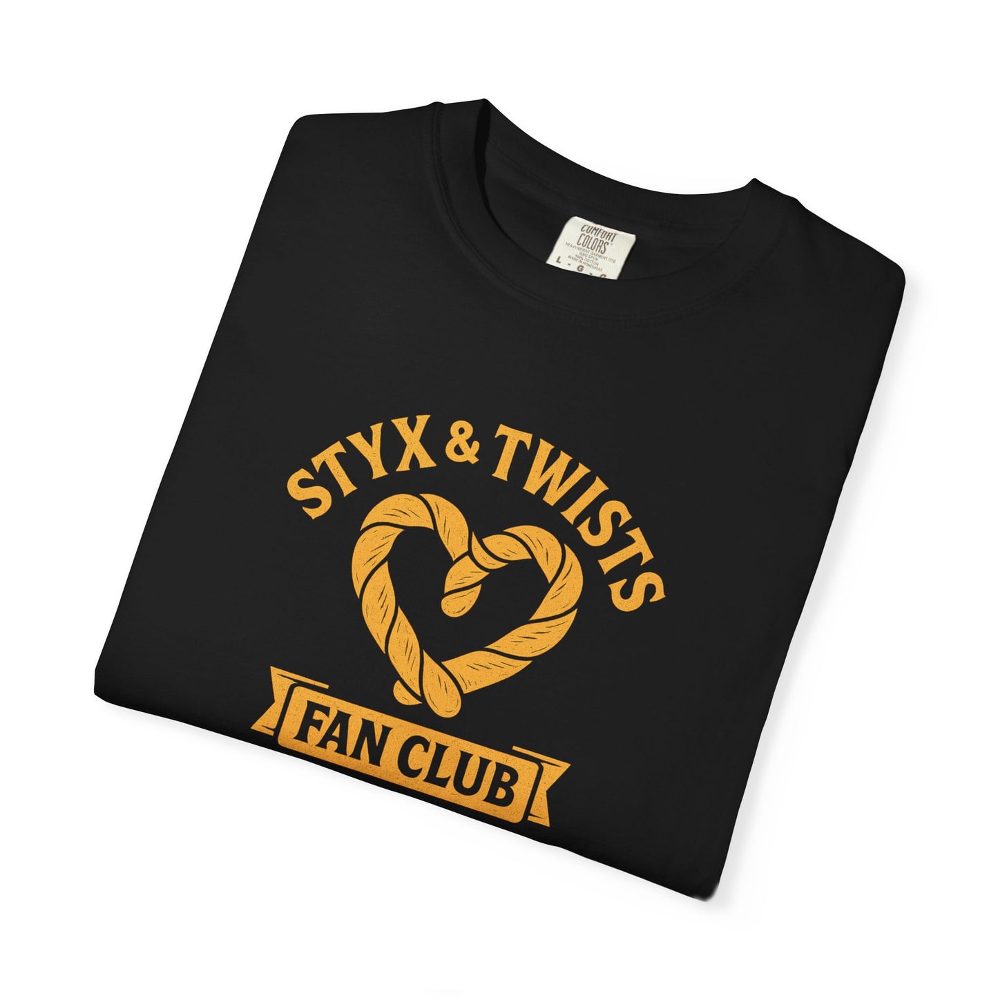 Styx & Twists Fan Club Unisex Garment-Dyed T-Shirt | Music Lovers Gift, Concert Apparel, Casual Wear, Fan Merchandise, Unique Style