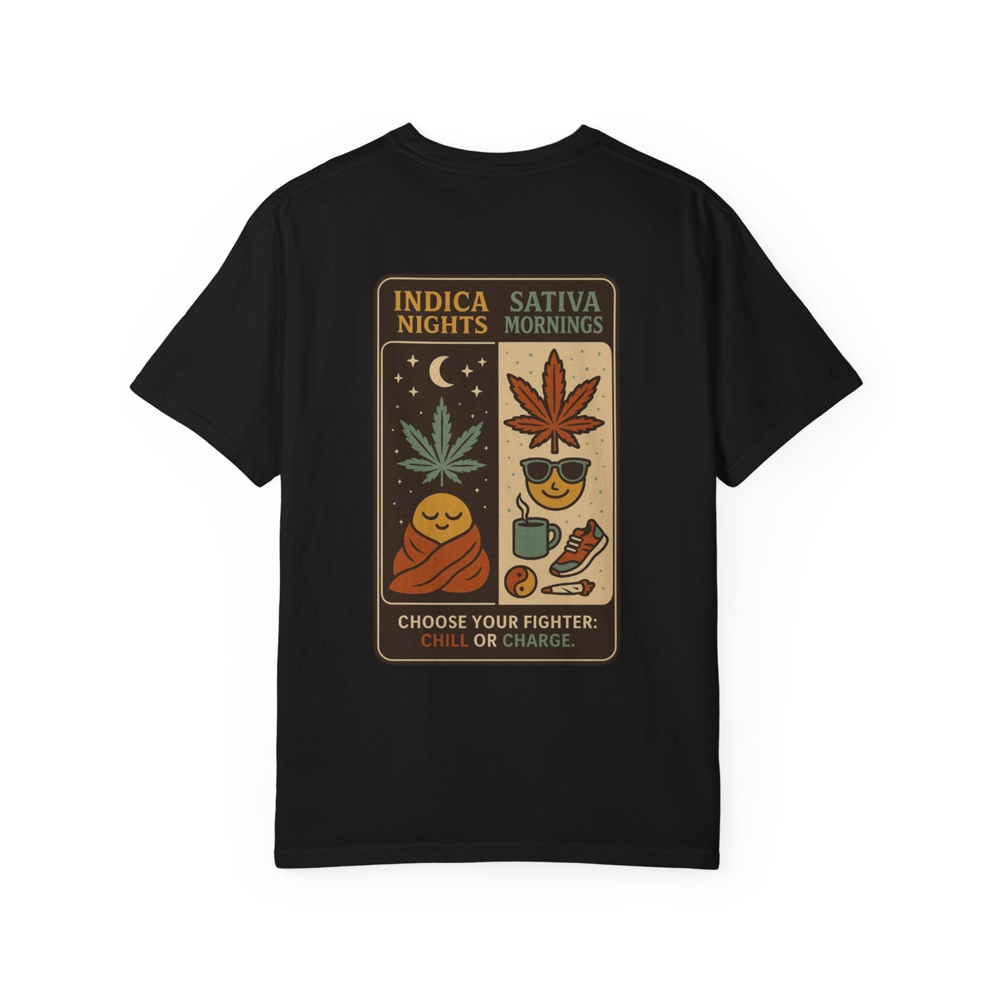 Cannabis-Themed Unisex T-Shirt, Funny Stoner Apparel, Select Your Strain Tee, Unique Gift for Weed Lovers, Chill Vibes, 420 Shirt