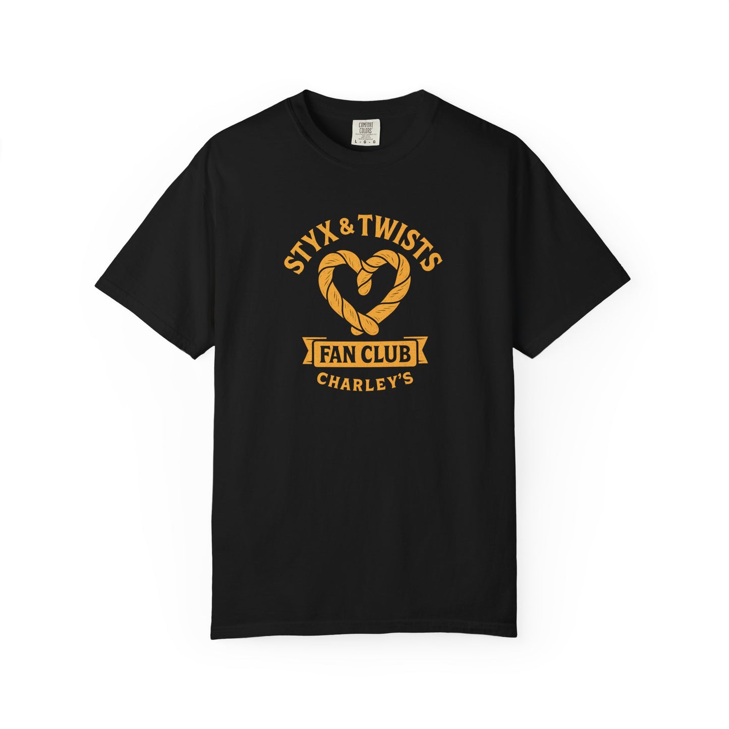 Styx & Twists Fan Club Unisex Garment-Dyed T-Shirt | Music Lovers Gift, Concert Apparel, Casual Wear, Fan Merchandise, Unique Style