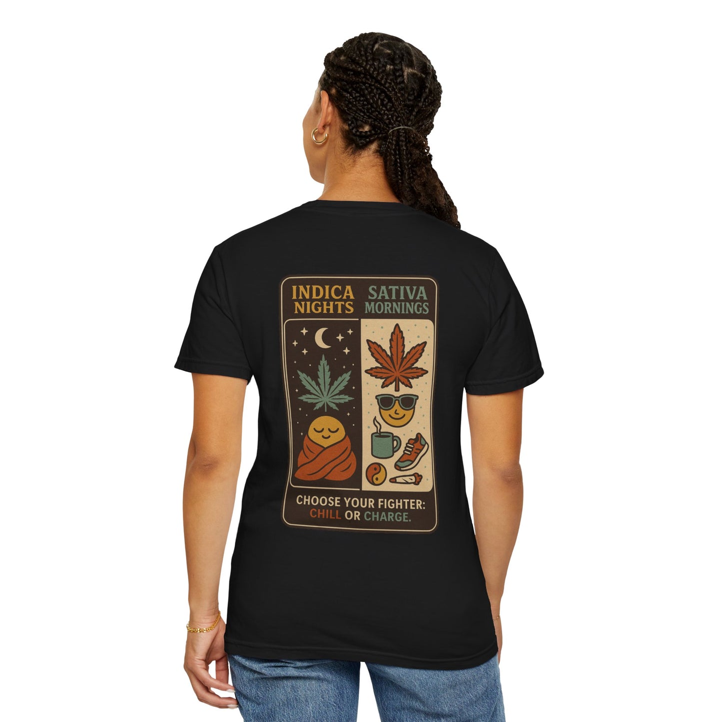 Cannabis-Themed Unisex T-Shirt, Funny Stoner Apparel, Select Your Strain Tee, Unique Gift for Weed Lovers, Chill Vibes, 420 Shirt