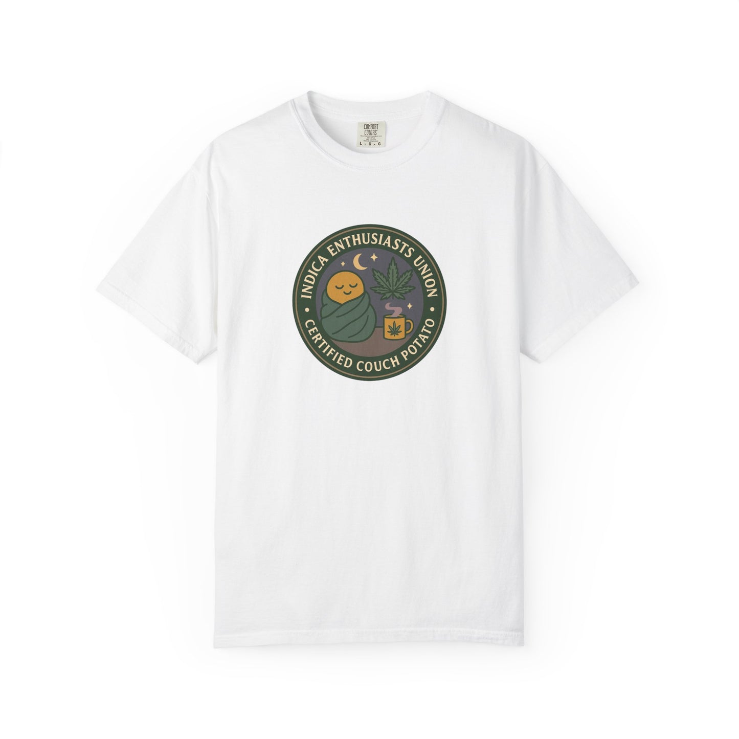 Certified Couch Potato T-Shirt, Relaxed Fit Tee for Homebodies, Perfect Gift for Plant Lovers and Casual Days
