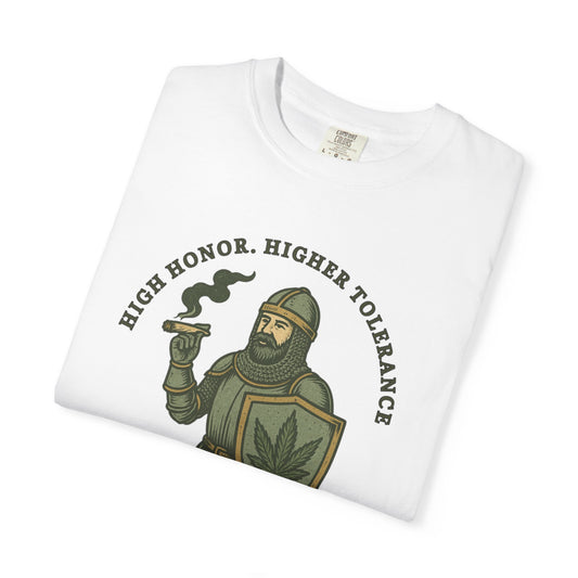 Humorous Cannabis-Themed T-Shirt, Sir Smokes-A-Lot Tee, Unisex Graphic Tee, Funny Marijuana Shirt, Gift for Stoners